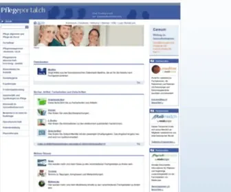 Pflegeportal.ch(Krankenpflege und Pflege allgemein) Screenshot