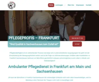 Pflegeprofis-Frankfurt.de(Pflegeprofis Frankfurt) Screenshot
