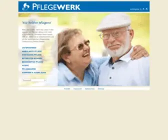 Pflegewerk.com(Kompetenz in jedem Pflegefall) Screenshot