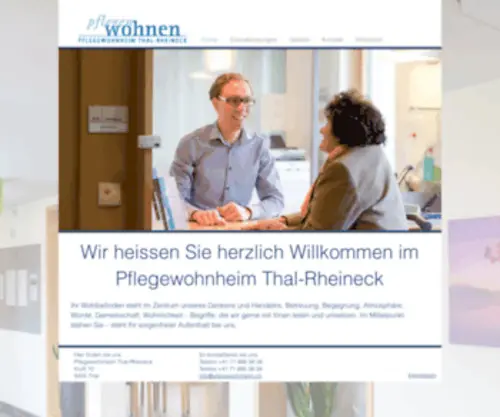 Pflegewohnheim.ch(Pflegewohnheim Thal) Screenshot