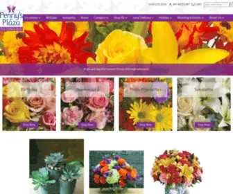 Pflorist.com(The Best Florists in Philadelphia have become Penny's By Plaza Flowers) Screenshot