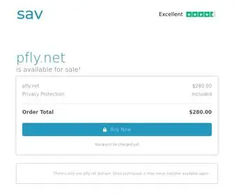 PFLY.net(The premium domain name) Screenshot