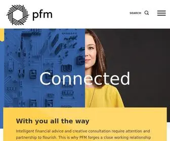 PFM.com(Asset Management) Screenshot