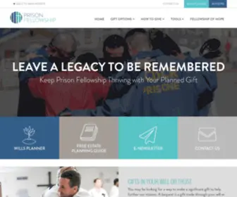 PFmlegacy.org(Gift Planning) Screenshot