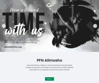 Pfnalimosho.org(PFN Alimosho Province) Screenshot