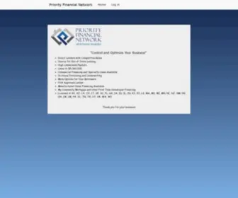 PFnrates.com(Priority Financial Network) Screenshot