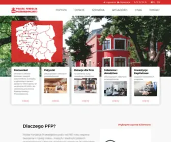 PFP.com.pl(Polska Fundacja Przedsiębiorczości) Screenshot