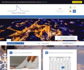 Pfreimd.de(Pfreimd) Screenshot