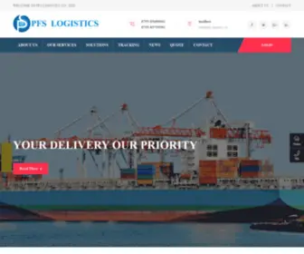 PFS-Logistics.com(PFS LOGISTICS CO) Screenshot