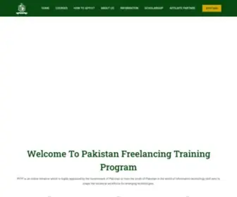 PFtpedu.org(Pakistan Freelancing Training Program) Screenshot