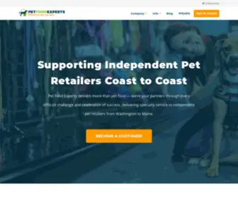 PFxne.com(Being pet food distributors) Screenshot