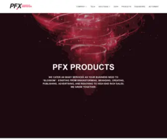 PFxnetwork.com(PFX Network) Screenshot