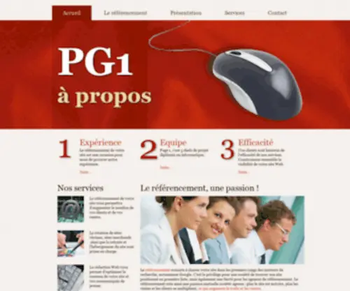 PG-1.net(Référencement Google) Screenshot