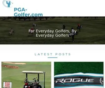 Pga-Golfer.com(PGA Golfers) Screenshot