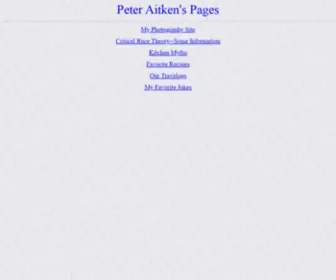 Pgacon.com(Peter Aitken's Web Pages) Screenshot
