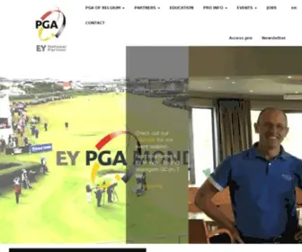 Pga.be(PGA of Belgium) Screenshot