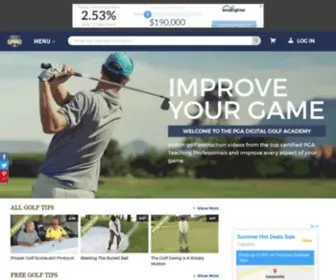 Pgadigitalgolfacademy.com(PGA Digital Golf Academy) Screenshot