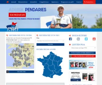 Pgafrance.org(PGA France) Screenshot