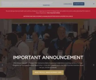 Pgalasvegas.com(PGA Show Buying & Education Summit) Screenshot