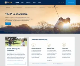 Pgalinks.com(PGA Professional Membership Directory) Screenshot
