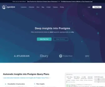 Pganalyze.com(PostgreSQL Performance Monitoring) Screenshot