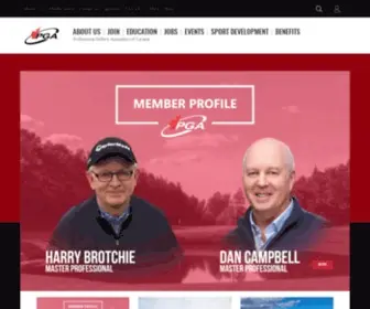 Pgaofcanada.com(PGA of Canada) Screenshot