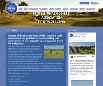 Pga.org.nz(PGA New Zealand) Screenshot