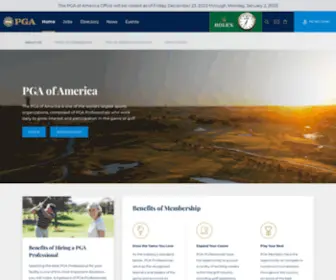 Pga.org(PGA of America) Screenshot