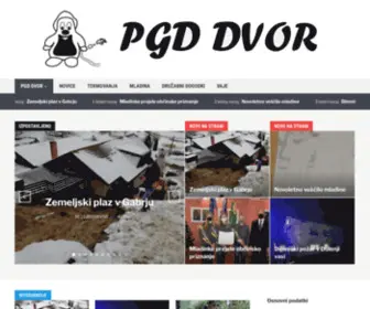 PGD-Dvor.si(PGD Dvor pri Polhovem Gradcu) Screenshot