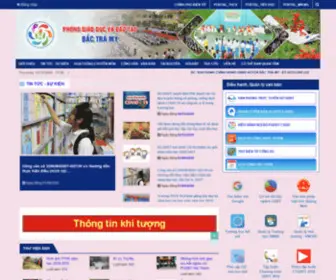 PGdbactramy.edu.vn(Cổng) Screenshot