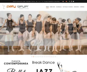 PGDC.mx(PATY GEYER DANCE CENTER) Screenshot