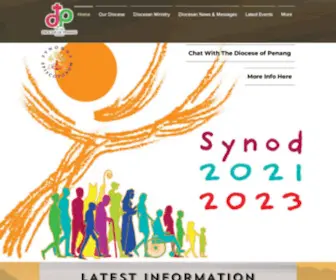 Pgdiocese.org(Pgdiocese) Screenshot