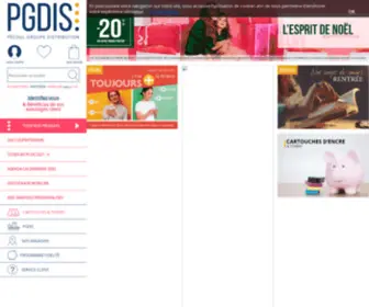 Pgdis.com(Fournitures bureau) Screenshot