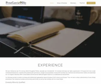 PGdlegal.com(Pena Garcia & Diz Law Firm) Screenshot