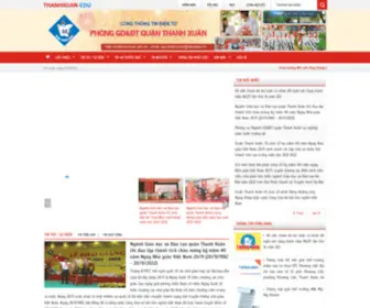 PGDthanhXuan.edu.vn(PHÒNG) Screenshot