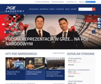 Pgenarodowy.pl(PGE Narodowy) Screenshot
