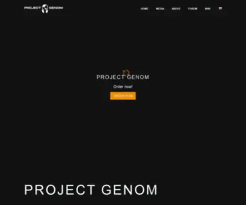 Pgenom.com(Sci-fi mmorpg Project Genom) Screenshot