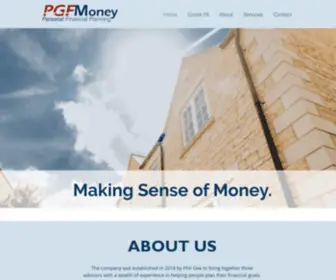 PGfmoney.com(Financial Advice and Mortgages) Screenshot