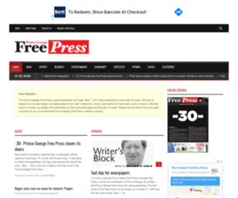 PGfreepress.com(Prince George Free Press) Screenshot