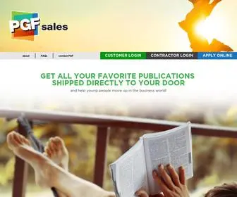 PGfsales.com(PGF Sales (PGF)) Screenshot
