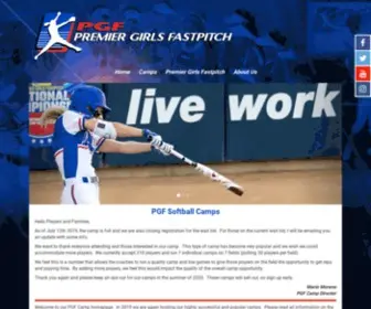 PGfsoftballcamps.com(PGfsoftballcamps) Screenshot