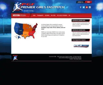 PGfwestern.com(PGF Western Region) Screenshot