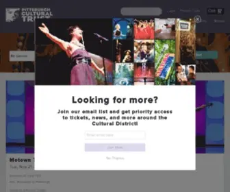 Pgharts.org(The Pittsburgh Cultural Trust) Screenshot