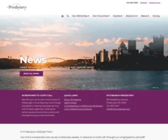 PGHpresbytery.org(Pittsburgh Presbytery serves the PC(USA)) Screenshot