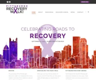 PGhrecoverywalk.org(Celebrating Roads To Recovery) Screenshot