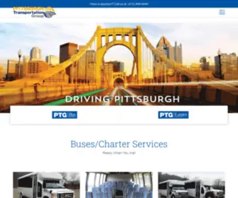 PGHtrans.com(Pittsburgh Transportation Group) Screenshot