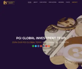 PgiGlobal.site(PGI Global Investment) Screenshot