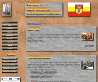 Pgim13.pl(Białystok) Screenshot