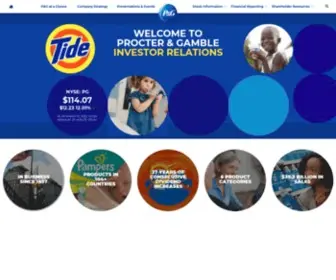 Pginvestor.com(Investor Relations) Screenshot