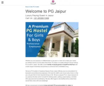 Pgjaipur.com(PG Jaipur) Screenshot